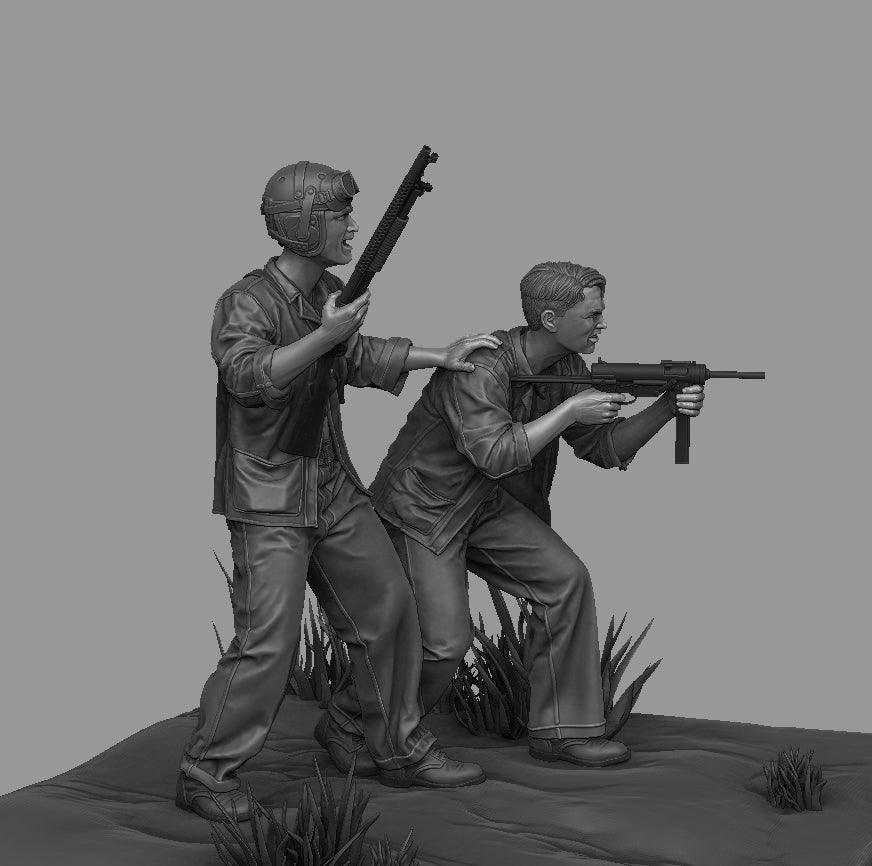 Panzer Art FI35-207 Ensemble de combat rapproché pour tankiste USMC 1/35 – image 3