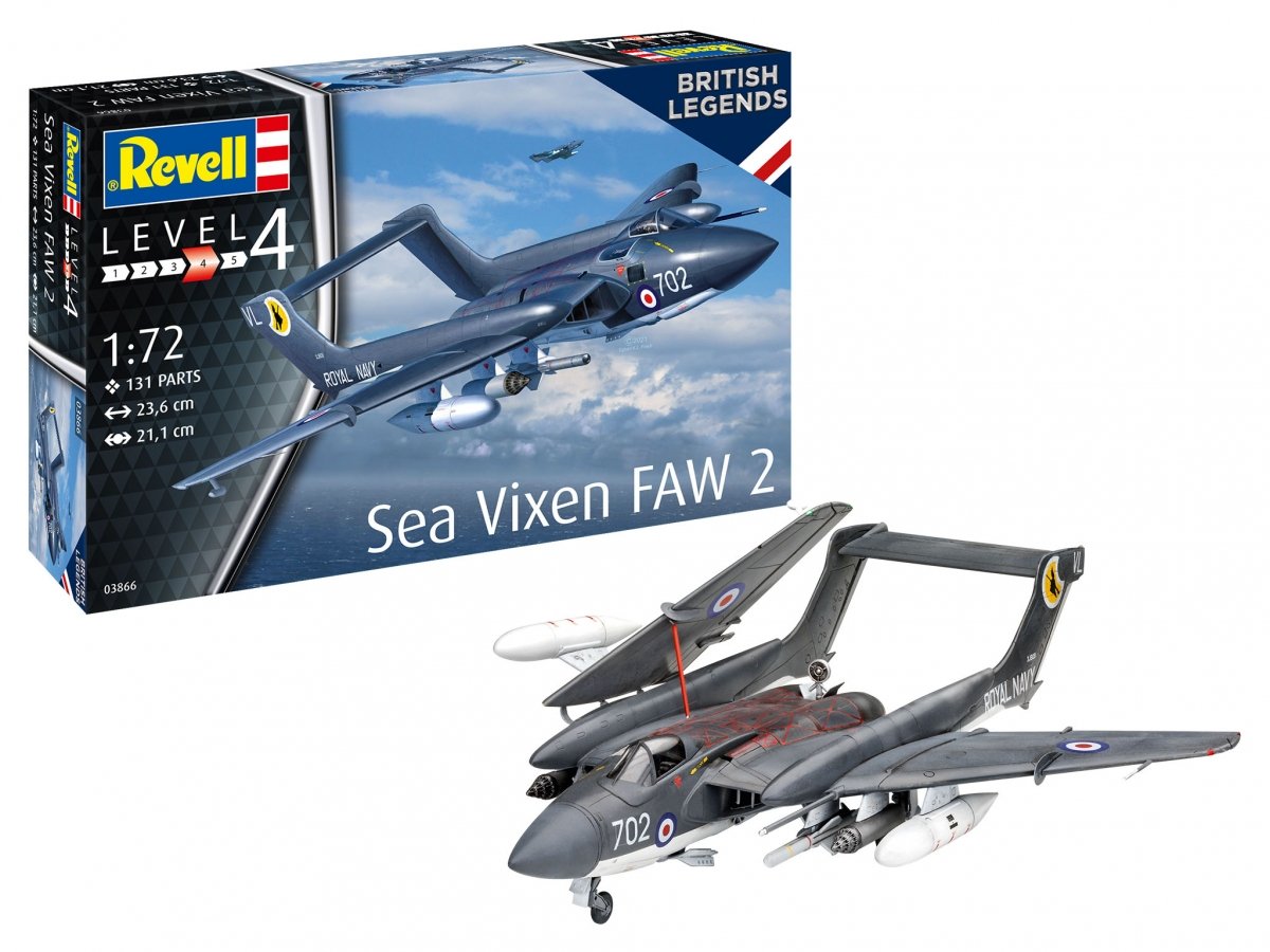 Revell 63866 Sea Vixen FAW 2 - Maquette au 1/72