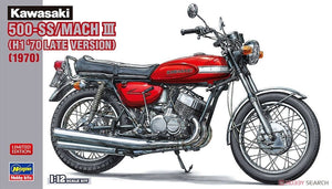 Hasegawa 21731 Kawasaki 500-SS/MACH III (H1 &amp;#39;70 Version tardive) (1970) 1/12