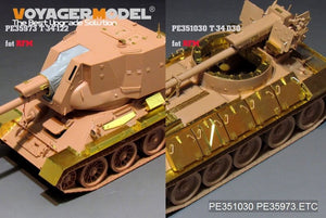 Maquette Voyager PE351030 Canon automoteur syrien T-34/D30 de 122 mm (modèle de base pour RFM 5030, échelle 1/35) – image 28