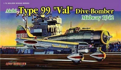 Cyber-Hobby 5107 Aichi D3A1 Type 99 Val Midway 1942 (1/72)