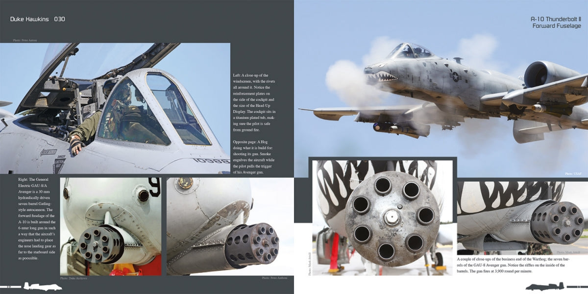 HMH Publications DH-030 Republic A-10 Thunderbolt II - Avion en détail 030 (Version anglaise) – imagen 4