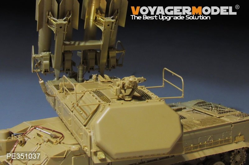Kit de mise à niveau Voyager Model PE351037 pour le système de missiles de défense aérienne russe moderne 9K37M2 BUK-M2, compatible avec PANDA PH35034 au 1/35 – immagine 21