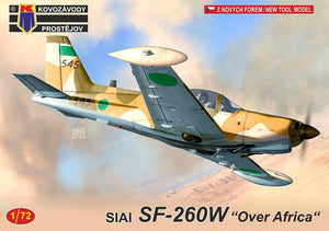 Kovozavody Prostejov KPM0210 SIAI SF-260W &amp;quot;Au-dessus de l&amp;#39;Afrique&amp;quot; 1/72