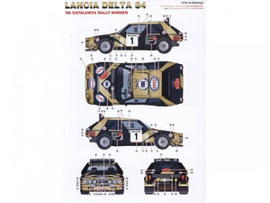 Beemax 24034 Lancia Delta S4 &amp;#39;86, vainqueur du Rallye de Catalogne, échelle 1/24  – Bild 2