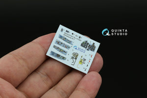 Quinta Studio QDS-72167 Su-17UM3 3D-Printed &amp;amp; coloured Interior on decal paper (Modelsvit) (small version) 1/72 – zdjęcie 9