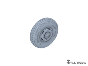 E.T. Model P35-106 WWII German Sd.Kfz.234 Large Diameter Weighted Wheels Type.6 1/35 – zdjęcie 4