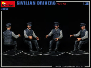 MiniArt 38050 PILOTES CIVILS ANNÉES 30-40 1/35  – imagen 4