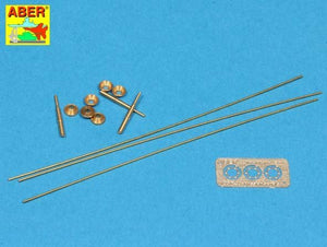 Ensemble d&amp;#39;antennes Aber R-33 pour chars russes tels que : T-34 ; T-55 ; T-62 ; T-72 et autres AVF (1/35) – image 3