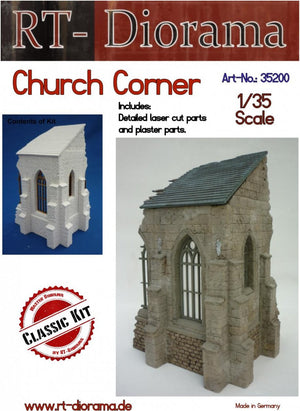 RT-Diorama 35200 Coin d&amp;#39;église 1/35