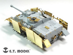 Modèle ET EA35-079 Schürzen allemands de la Seconde Guerre mondiale pour Stug.IV pour kit DRAGON Smart au 1/35 – image 3