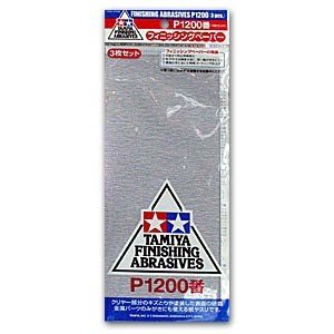 Papier de verre Tamiya 87058 grain 1200
