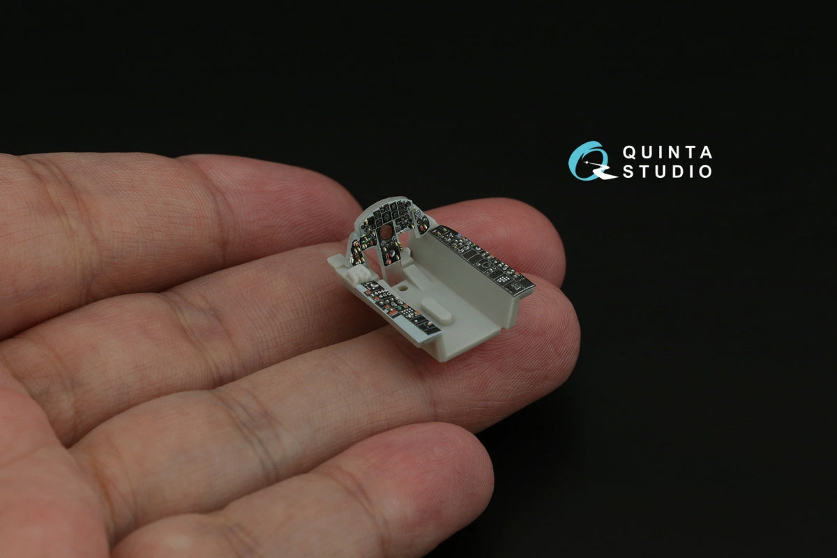 Intérieur imprimé en 3D et coloré sur papier décalcomanie Quinta Studio QD72101 F-104S (Hasegawa) 1/72 – immagine 7