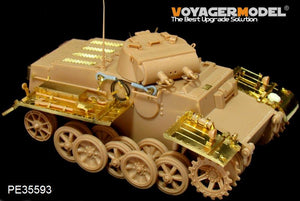 Maquette Voyager PE35593 Char allemand Pz.Kpfw.I Ausf.F (version tardive) de la Seconde Guerre mondiale pour maquette HobbyBoss 83805 au 1/35 – Bild 3