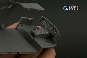 Intérieur imprimé en 3D et coloré sur papier décalcomanie Quinta Studio QD48431 Westland Sea King HU.5 (Airfix) 1/48 – image 9