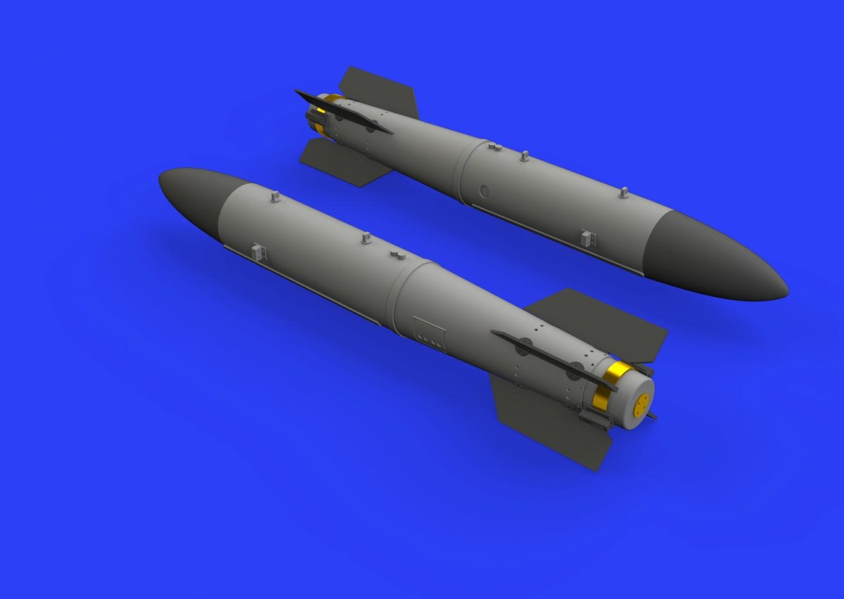Eduard 672214 B43-0 Arme nucléaire avec ensemble de queue SC43-4/-7 1/72 – image 3