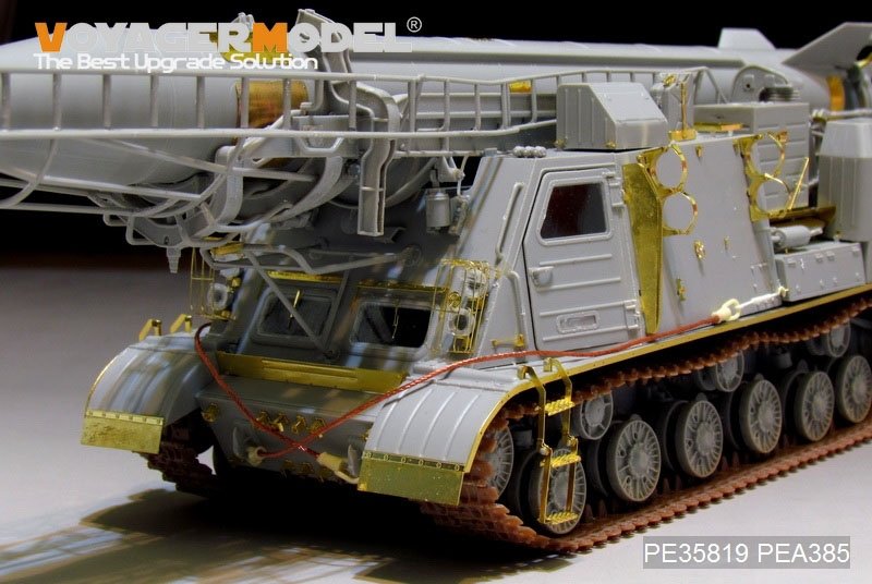 Maquette Voyager PE35819 Lanceur russe moderne 2P19 avec missile R-17 (pour TRUMPETER 01024) 1/35 – Bild 3