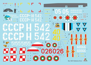 Italeri 1367 Antonov An-2 1/72 – immagine 3