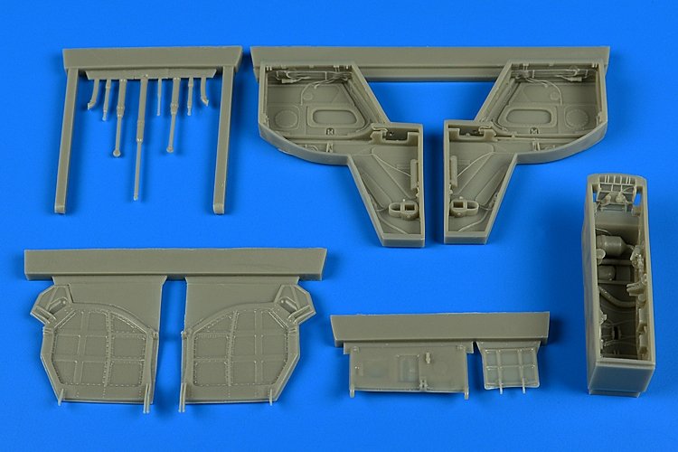 Aires 4733 IAI Kfir C2/C7 baie de roue 1/48 AMK
