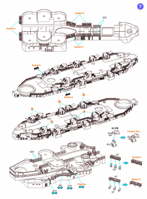 Kit de détail Very Fire VF700009 USS Missouri BB-63 pour maquette VeryFire au 1/700 – Bild 8