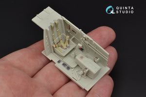 Intérieur imprimé en 3D et coloré sur papier décalcomanie Quinta Studio QD32045 Bf 109G-10 (pour maquette Revell) 1/32 – Bild 7