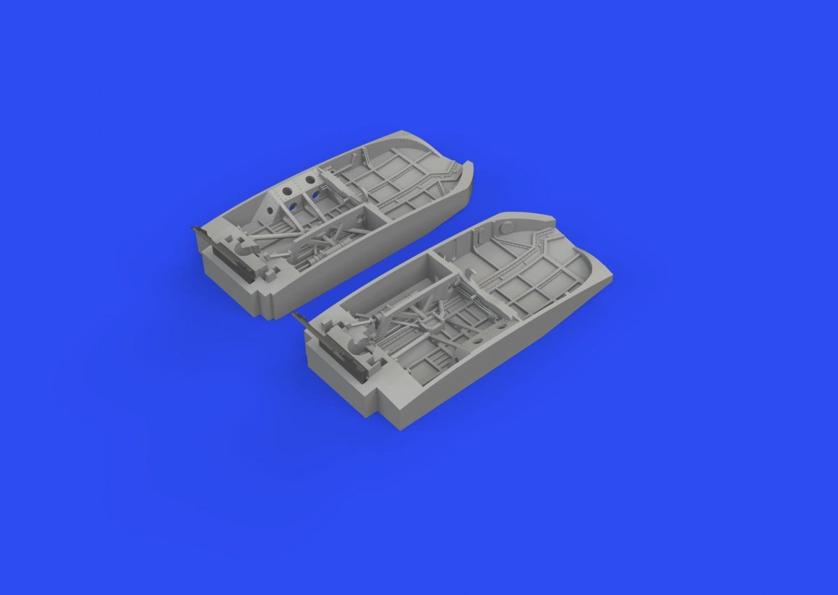 Baies de train d&amp;#39;atterrissage Eduard 648798 F6F - Impression Eduard 1/48 – image 4