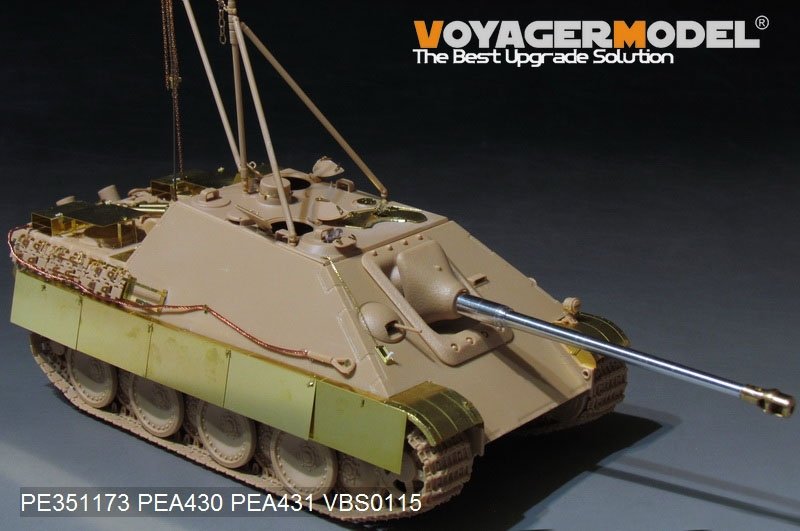 Kit de mise à niveau de base Voyager Model PE351173 Sd.Kfz.173 Jagdpanther G2 Version de la Seconde Guerre mondiale (pour MENG TS-047) 1/35 – image 9