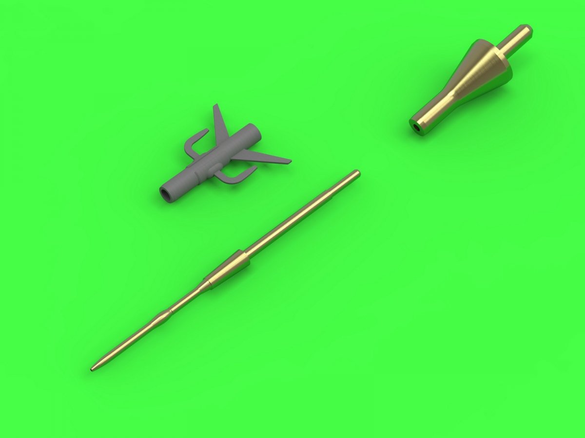 Maître AM-48-131 MiG-31 (Foxhound) - Tube de Pitot 1/48 – image 3