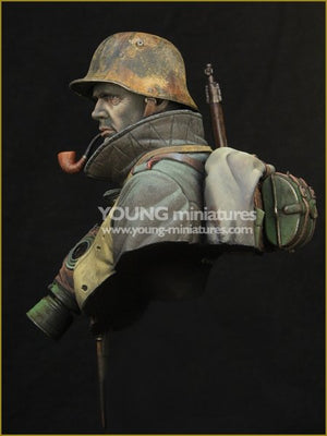 Young Miniatures YM1857 Soldat d&amp;#39;assaut allemand Première Guerre mondiale 1/10 – imagen 5