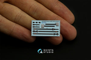 Ceintures de sécurité pour camions Kamaz Quinta Studio QR35005, imprimées en 3D et colorées sur papier décalcomanie (tous les kits), échelle 1/35 – immagine 8
