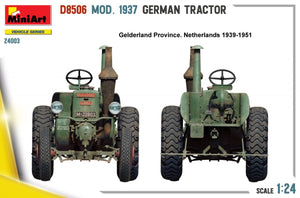 MiniArt 24003 TRACTEUR ALLEMAND D8506 MOD. 1937 1/24  – Bild 5