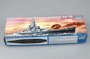 Maquette Trumpeter 05761 Cuirassé américain USS Massachusetts (BB-59) au 1/700 – Bild 2