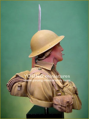 Young Miniatures YM1859 Soldat britannique Bataille d&amp;#39;El Alamein 1942 1/10  – immagine 5