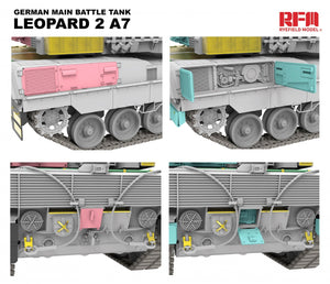 Maquette Rye Field 5108 Leopard 2 A7 Char de combat principal allemand au 1/35 – immagine 8