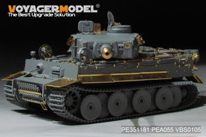 Maquette Voyager PE351181 Char Tiger I allemand de la Seconde Guerre mondiale, première production (pour Border BT-010) 1/35 – Bild 3
