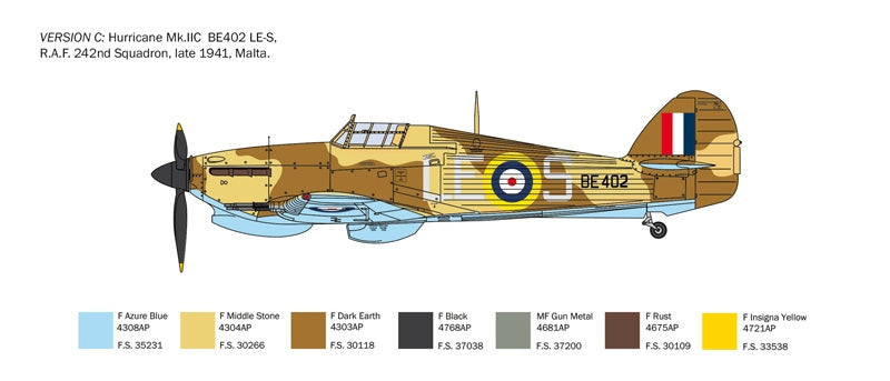 Italeri 2828 Hurricane Mk. IIC 1/48 – image 11