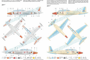 Special Hobby 72371 Fouga CM.170 Magister « Service français, belge et irlandais » 1/72 – imagen 3