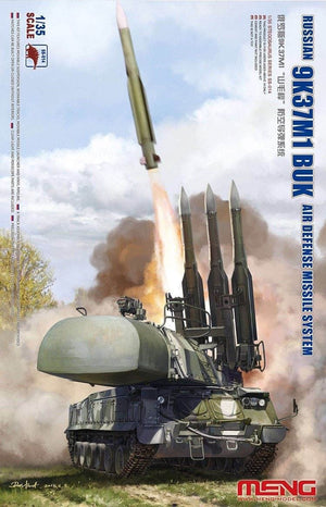 Maquette Meng SS-014 Système de missiles de défense aérienne russe 9K37M1 Buk, échelle 1/35