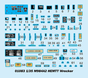 Trumpeter 01083 M984A2 Dépanneuse HEMTT 1/35 – Bild 3