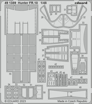 Eduard BIG49392 Hunter FR.10 AIRFIX 1/48 – immagine 2
