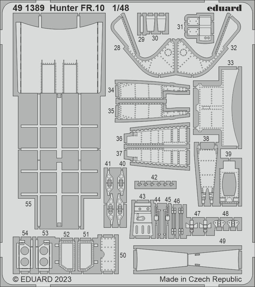 Eduard BIG49392 Hunter FR.10 AIRFIX 1/48 – immagine 2