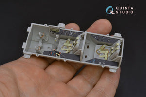 Intérieur imprimé en 3D et coloré sur papier décalcomanie Quinta Studio QD32070 Me 262B1a/U-1 (Trumpeter) 1/32 – image 3