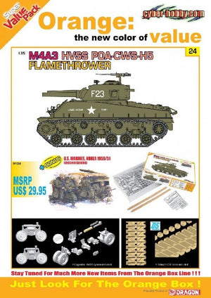 Cyber-Hobby 9124 M4A3 HVSS POA-CWS-H5 (1/35) – image 2