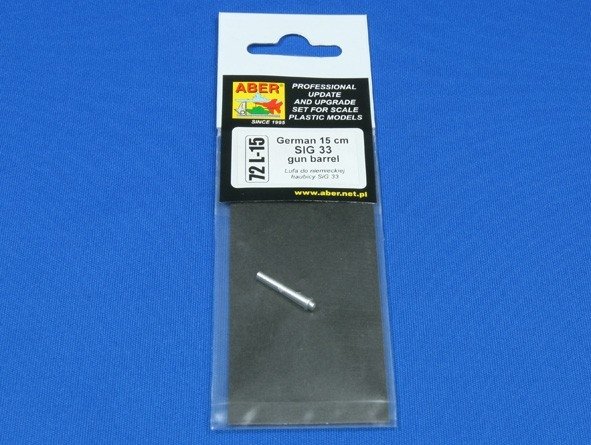 Aber 72L-15 Canon de 15 cm pour obusier allemand SiG 33 / Canon allemand de 15 cm SIG 33 1/72 – imagen 4