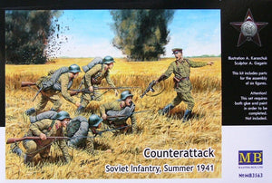 Master Box 3563 Contre-attaque infanterie soviétique, été 1941 (1/35)
