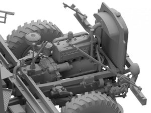 Camion armé britannique Morris Bofors C9/B, modèle Thunder 35210, première version, échelle 1/35 – immagine 3