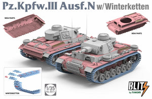 Takom 8011 Pz.Kpfw. Mauvais Ausf. N avec Winterketten 1/35 – image 2