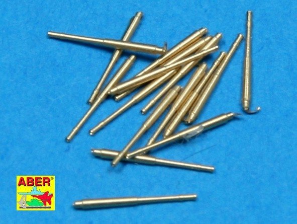 Aber 1/700L-16 Ensemble de 16 canons SFLAK de 105 mm SKC/33 utilisés dans l'affût C/31 pour les navires de guerre allemands 1/700