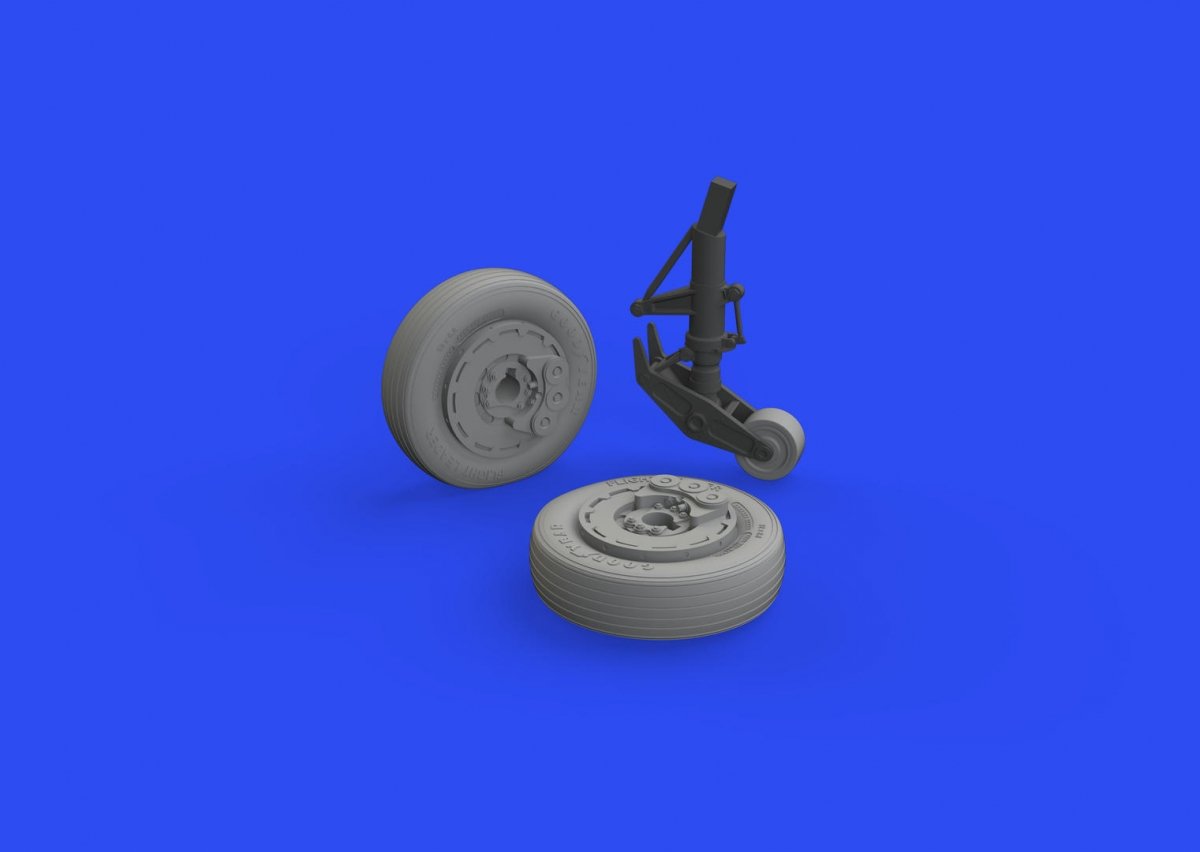 Roues Eduard 648760 A-1H TAMIYA 1/48