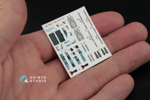 Intérieur imprimé en 3D et coloré sur papier décalcomanie Quinta Studio QD72007 Yak-130 (pour kit Zvezda) 1/72 – Bild 6